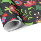 ハンガリーマチョ刺繍デザイン ラッピングペーパー (ロールコーナー)