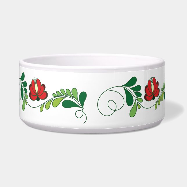 ハンガリーマティ伝統的フォーク ボウル (正面)