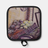 ハンガリーマーケットプレイスブダペスト 鍋敷き (正面)