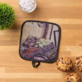 ハンガリーマーケットプレイスブダペスト 鍋敷き (トップダウン)