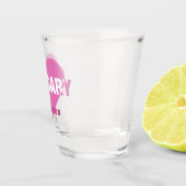 ハンガリーラブ名前をカスタムするショットグラス ショットグラス (右)