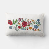 ハンガリーラプソディ#2フォーク刺繍 ランバークッション (裏面)