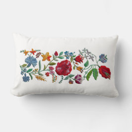 ハンガリーラプソディ#2フォーク刺繍 ランバークッション