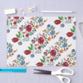 ハンガリーラプソディ#2フォーク刺繍 薄葉紙 (クラフト)