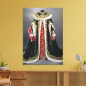 ハンガリー人の公式ローブ キャンバスプリント (インサイチュ (リビング))