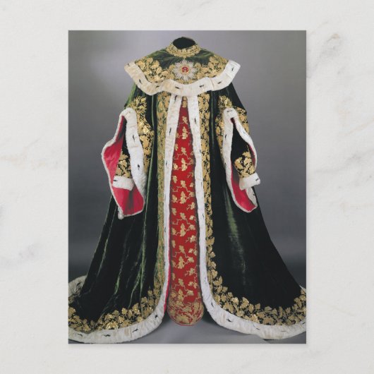 ハンガリー人の公式ローブ ポストカード (正面)