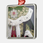 ハンガリー人の公式ローブ メタルオーナメント (左)