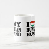 ハンガリー人の夫 コーヒーマグカップ (中央)