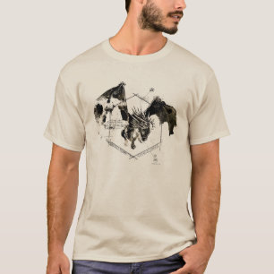 ハンガリー人のHorntailのドラゴン Tシャツ