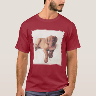 ハンガリー人のVizslaの子犬 Tシャツ