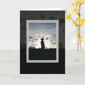 ハンガリー人のVizslaの空白のなカード001 カード (黄色い花)