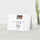 ハンガリー人のVizslaの空白のなカード006 カード (裏面)