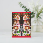 ハンガリー人形 ポストカード (スタンド正面)