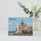 ハンガリー国会議事堂建物ブダペスト ポストカード (スタンド正面)