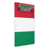 ハンガリー国旗が付いたミニクリップボード ミニクリップボード (アングル)