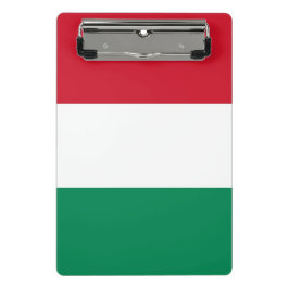 ハンガリー国旗が付いたミニクリップボード ミニクリップボード