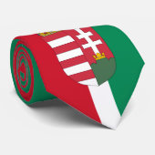 ハンガリー国旗とビジネスHungarian、旅行/スポーツ ネクタイ (ロール)