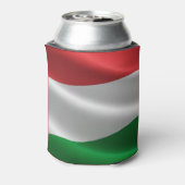 ハンガリー国旗のカスタムモノグラム缶クーラー 缶クーラー (缶裏面)