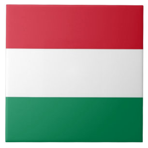 ハンガリー国旗のタイル タイル