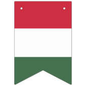 ハンガリー国旗のバナー バンティングフラッグ (第2の旗)