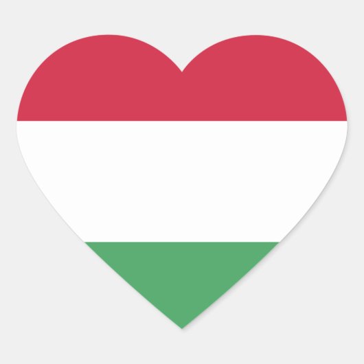 ハンガリー国旗の紋章 ハートシール (正面)