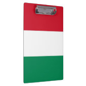 ハンガリー国旗を持つ愛国的なクリップボード クリップボード (右)