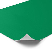 ハンガリー国旗を掲げた額縁プリント ポスター (角)