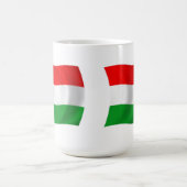 ハンガリー国旗マグ コーヒーマグカップ (中央)