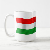 ハンガリー国旗マグ コーヒーマグカップ (左)
