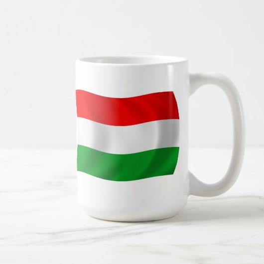 ハンガリー国旗マグ コーヒーマグカップ (右)