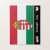 ハンガリー国旗、エンブレム、ハンガリー/ハンガリー ジグソーパズル (縦)
