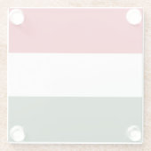 ハンガリー国旗 ガラスコースター (裏面)