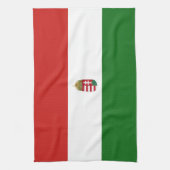 ハンガリー国旗 キッチンタオル (縦)