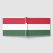 ハンガリー国旗 ゲストブック (全面)