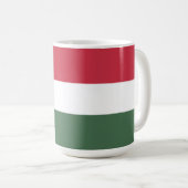 ハンガリー国旗 コーヒーマグカップ (正面右)