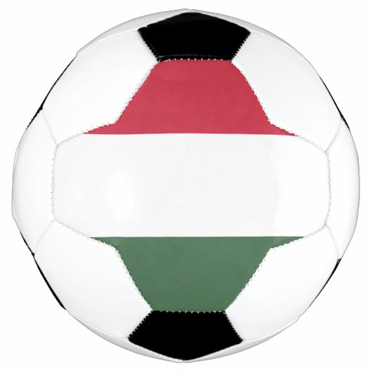 ハンガリー国旗 サッカーボール (正面)
