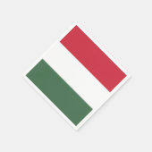 ハンガリー国旗 スタンダードカクテルナプキン (角)