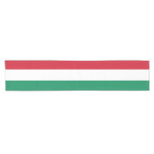 ハンガリー国旗&スポーツファンハウスデコール/ハンガリー ショートテーブルランナー (横)