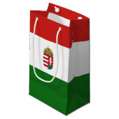 ハンガリー国旗 スモールペーパーバッグ (正面アングル)