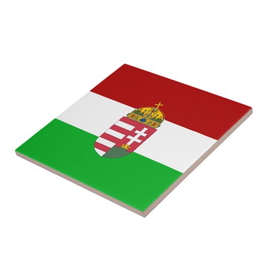 ハンガリー国旗 タイル (側面)