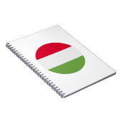 ハンガリー国旗 ノートブック (右側)