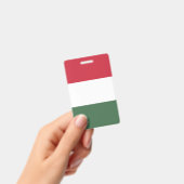 ハンガリー国旗 バッジ (手持ち)