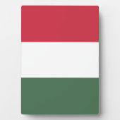 ハンガリー国旗 フォトプラーク (正面)