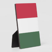 ハンガリー国旗 フォトプラーク (側面)