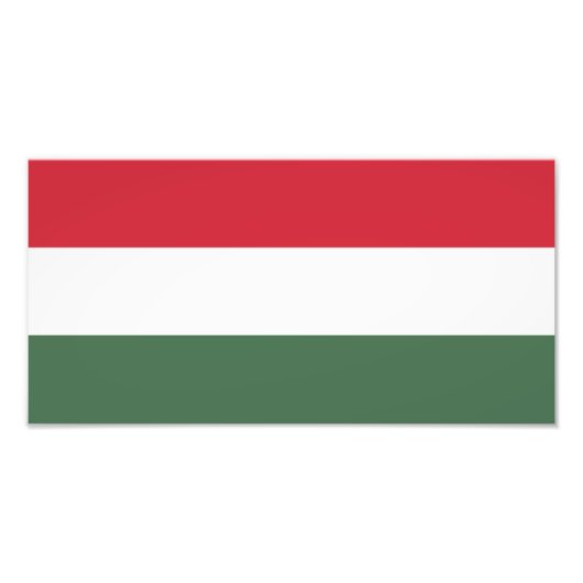 ハンガリー国旗 フォトプリント            (正面)