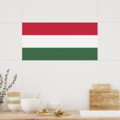 ハンガリー国旗 ポスター (キッチン)