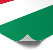 ハンガリー国旗 –  ポスター (角)