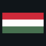 ハンガリー国旗 ポスター<br><div class="desc">ハンガリーの愛国国旗。</div>