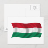 ハンガリー国旗 ポストカード (正面/裏面)