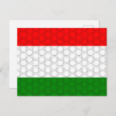 ハンガリー国旗 ポストカード (正面/裏面)